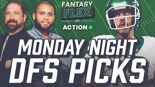 New York Jets vs San Francisco 49ers DFS Picks  NFL Monday Night Football Picks  Fantasy Flex [upl. by Schug912]