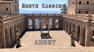 MONTECASSINO ABBEY CENTRAL ITALY  EUROPES OLDEST MONASTERY amp PILGRIMAGE SITE [upl. by Eitsyrc67]