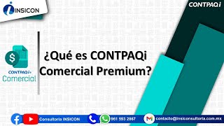 ¿Qué es CONTPAQi Comercial Premium [upl. by Grimes689]