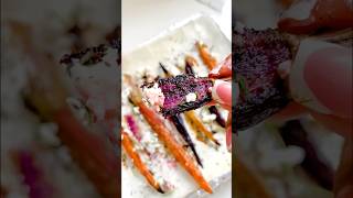 Honey Roasted Heirloom Carrots recipe food healthy winterarc carrots [upl. by Akirdnuhs]