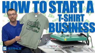 How to Start a TShirt Business at Home  Key Things to Know [upl. by Dnumsed]