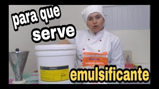 PARA QUE SERVE O EMULSIFICANTE POR JULIANA PAIVA [upl. by Draner]