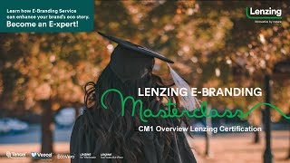 Masterclass CM1 Overview Lenzing Certification  Spanish  Lenzing Group [upl. by Aretak532]