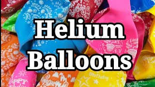 How to Inflate Helium Balloons  Vlog 080658 [upl. by Yemane]