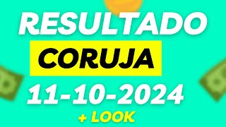 RESULTADO  Jogo do bicho ao vivo  coruja 11102024 [upl. by Ccasi543]