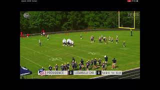 Providence vs Loganville Christian 1st Half [upl. by Ramedlaw284]