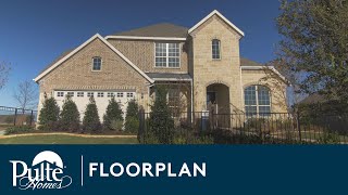 New Home Designs  Two Story Home  Fieldstone  Home Builder  Pulte Homes [upl. by Dressel]