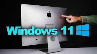 Installo Windows 11 su iMac Intel senza Boot Camp TUTORIAL [upl. by Alyakcm976]