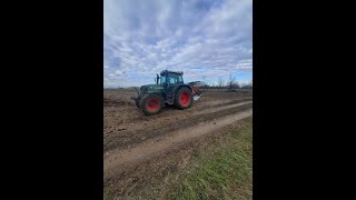 Fendt 412 Vario i Pottinger servo 25 oranje [upl. by Bazil395]