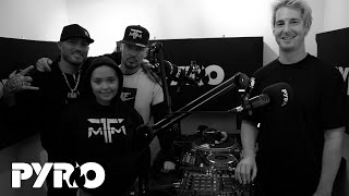 JFresh With MC Vapour amp Preshus  PyroRadio [upl. by Atirak]