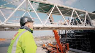 Timelapse brug AZ Delta campus Rumbeke [upl. by Erwin]