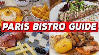 COMPLETE Paris Restaurant Guide 36 Bistros [upl. by Anaik]