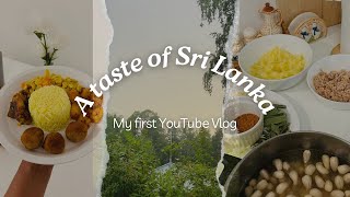 My first video on Cooking Up Sri Lankan Comfort Food Chicken curry Cashew curry and more [upl. by Randal]