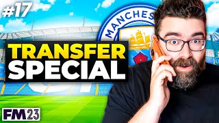 JANUARY TRANSFER WINDOW  Part 17  SAVING MAN CITY FM23  Football Manager 2023 [upl. by Widera511]