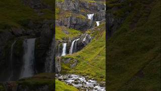 Norway beautiful waterfall shorts shortvideo travel [upl. by Asirb]