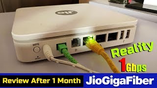 Jio Gigafiber Broadband Speed Test After 1 Month of Use PART  1 [upl. by Ennoitna]