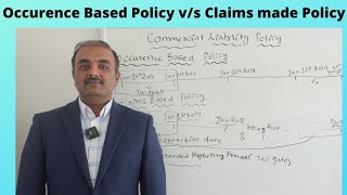 Occurence Based vs Claims Made Coverage  Commercial Liability Policy [upl. by Blanchard]