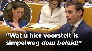 quotVerbod op gezichtsbedekking bij demonstraties is onnodigquot Baudet FVD vs ChristenUnie [upl. by Ydennek]