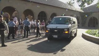 Student protesters arrested at Stanford [upl. by Uttasta]