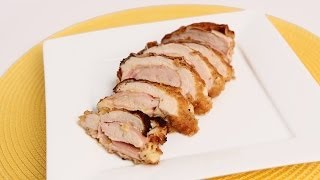 Chicken Cordon Bleu Recipe  Laura Vitale  Laura in the Kitchen Episode 738 [upl. by Amorette]