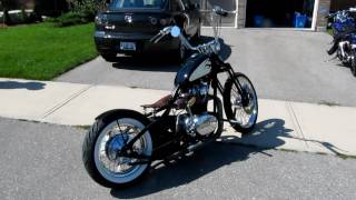 XS650 Bobber Homemade Chop [upl. by Reamy]