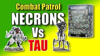 Necron Combat Patrol 10th Edition Battle Report [upl. by Zindman118]