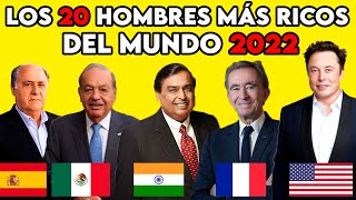 LOS 20 HOMBRES MÁS RICOS DEL MUNDO 2022 ENGLISH SUBTITLES [upl. by Romona148]