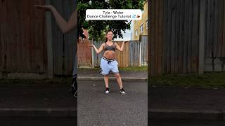 Tyla  Water  Dance challenge tutorial 💦💃 laurensnipzhalil [upl. by Harad]