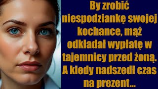 By zrobić niespodziankę swojej kochance mąż odkładał wypłatę w tajemnicy przed żoną A kiedy [upl. by Alyahsal589]