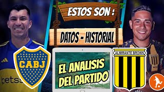 Estos son los datos del Boca vs Almirante Brown hoy  Historial análisis y como vienen los equipos [upl. by Salomi630]