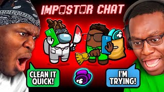 SIDEMEN AMONG US IMPOSTER CHAT JANITOR EDITION [upl. by Pros]