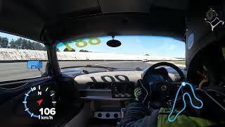 Elise K20A One Raceway NSW Supersprint 2024 Run 3 [upl. by Arimlede]