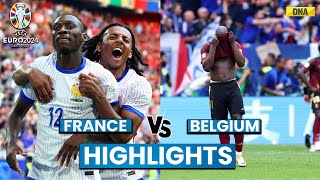 France Vs Belgium Highlights France Advances To QF After Late Own Goal By Belgium I UEFA Euro 2024 [upl. by Eisus]