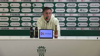 Rueda de prensa de Cristian Carracedo [upl. by Aihseit]