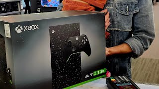 Unboxing of the Xbox Series X Galaxy Special Edition 2TB [upl. by Gerianne]