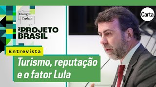 MARCELO FREIXO EXPLICA A RECONSTRUÇÃO DA IMAGEM DO BRASIL NO EXTERIOR  Entrevista [upl. by Nyhagen77]