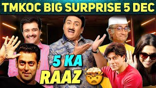 TMKOC BIG SURPRISE on 5 December  Kya Hai 5 ka Raaz  Taarak Mehta Ka Ooltah Chashmah  Sony SAB [upl. by Esilram]