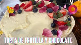 Torta de chocolate y frutillas  QuéMañana [upl. by Bonn]