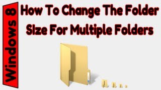 How To Change Viewing Options for Multiple Folders at Once [upl. by Onstad]