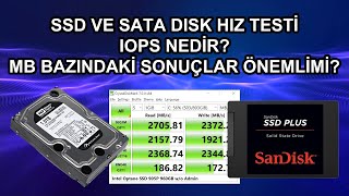 SanDisk SSD Hız Testi  SSD Disk Hızı Nasıl Ölçülür CrystalDiskMark [upl. by Brandea495]