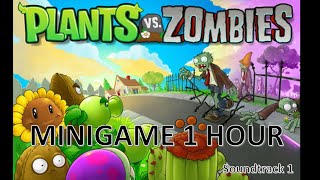 Plants vs Zombies I Minigame soundtrack 1 hour [upl. by Anyrtak]