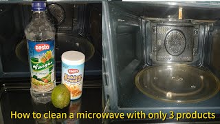 How to clean an Oily MicrowaveOven using Baking Powder amp Vinegar Does it really workLets find out [upl. by Nnav]