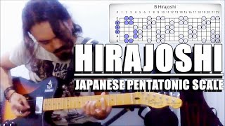 HIRAJOSHI SCALE GUITAR IMPROVISATION [upl. by Katerine]