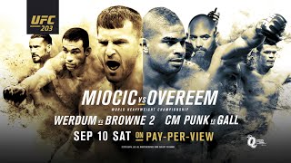 UFC 203 Miocic vs Overeem  Extended Preview [upl. by Sirc668]