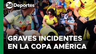 EN VIVO  EEUU  GRAVES INCIDENTES en el ingreso del público a la final de la COPA AMÉRICA 2024 [upl. by Edana]