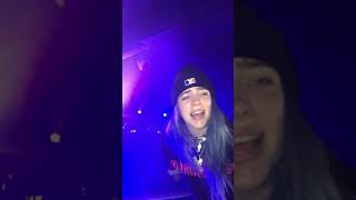 Full Billie Eilish Concert one by one tour up close and personal [upl. by Adnalue]