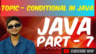 Java Conditionals  If  else Statement in Java  java programming [upl. by Nueoht857]