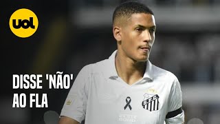 Entenda por que ÂNGELO disse NÃO AO FLAMENGO SANTOS aceitou proposta de R 66 MILHÕES [upl. by Yvor]