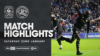 Highlights  Coventry City 1  2 QPR  Adomahs late header secures 3 points [upl. by Antonia477]