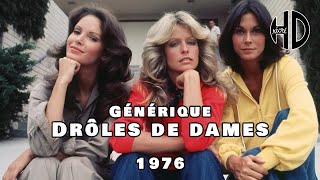 Générique de Drôles de dames Charlies Angels  1976  HD [upl. by Samohtnhoj]